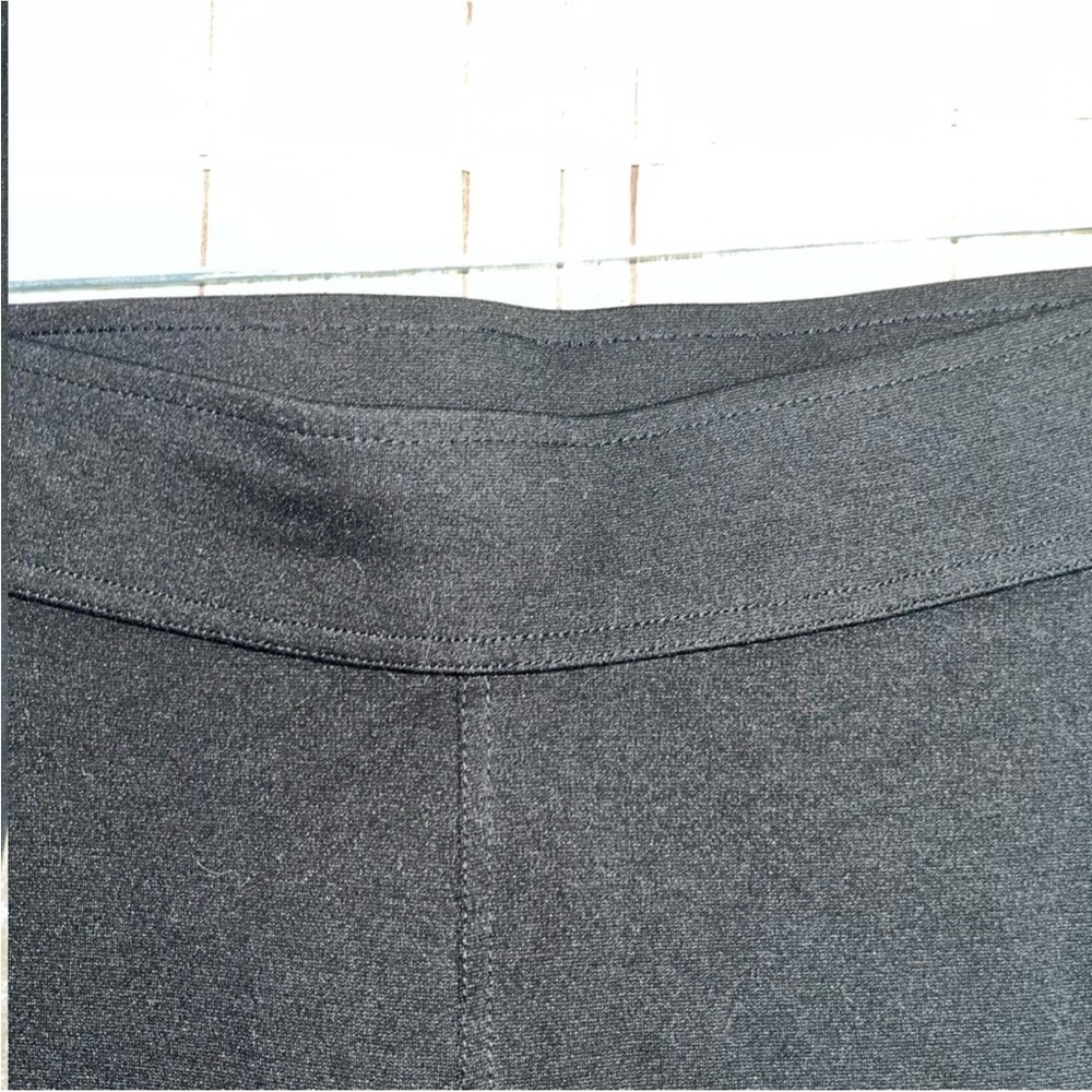 Lauren Ralph Lauren Black Wide Leg Pull On Pants - Picture 4 of 5